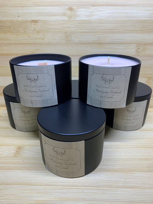 Mahogany Teakwood Candle